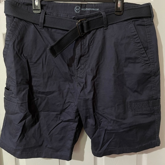 Mens stretch cargo shorts - Picture 2 of 2